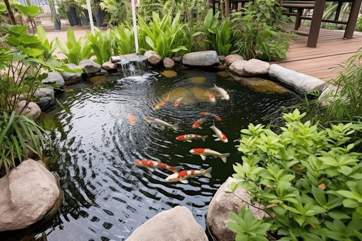 pond landscaping